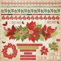 Christmas Carol Cardstock Stickers -Borders, Phrases & Icons - Kaisercraft