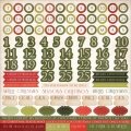 Christmas Carol Cardstock Stickers - Kaisercraft